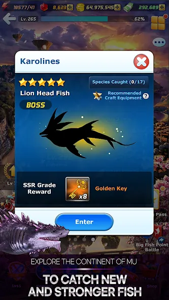 Ace Fishing: Wild Catch [MOD: Mega Mod/Меню] - Скриншот 3