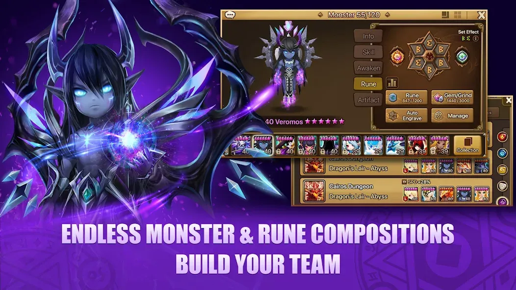 Summoners War [MOD: Много монет/Энергии] - Скриншот 3