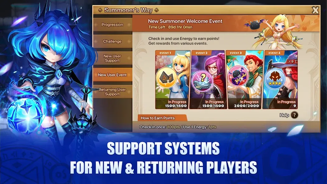 Summoners War [MOD: Много монет/Энергии] - Скриншот 4
