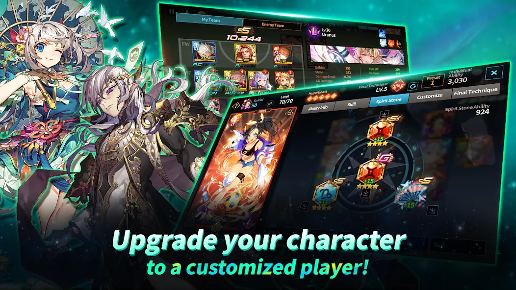 Soccer Spirits (Соккер Спиритс) [MOD: Мод Меню/Взлом] - Скриншот 3