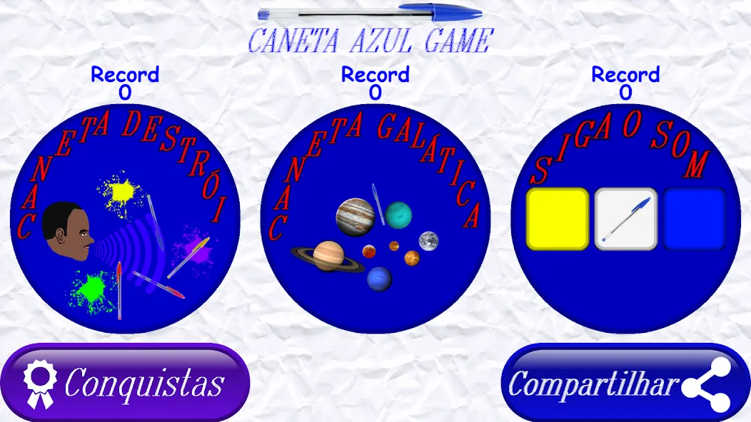Caneta azul (Канета азул) [MOD: Бесконечные деньги] - Скриншот 1