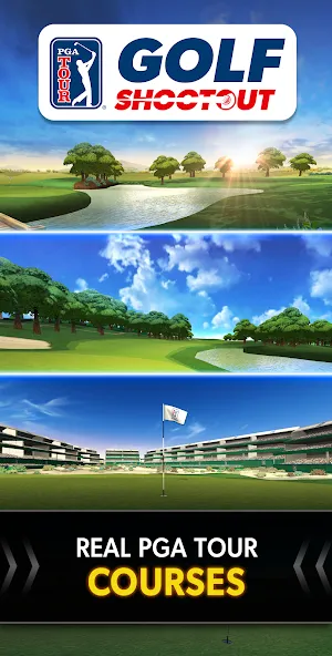 PGA TOUR Golf Shootout (ПГА ТУР Гольф Стрельба) [MOD: Все открыто] - Скриншот 1