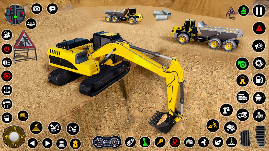 Construction Dump Truck Game (Конструкционный симулятор самосвала) [MOD: Premium/Unlocked] - Скриншот 1