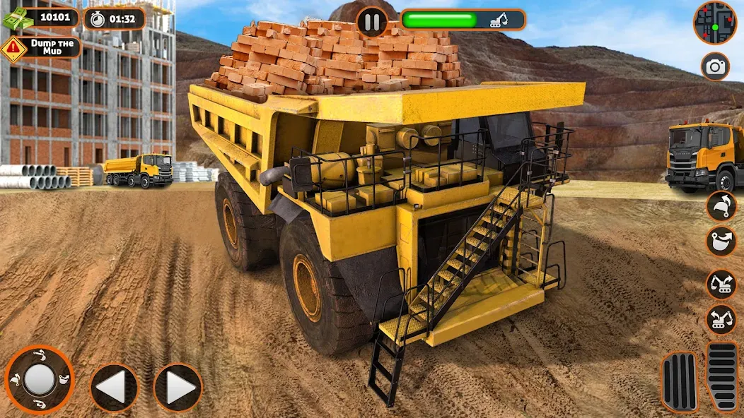 Construction Dump Truck Game (Конструкционный симулятор самосвала) [MOD: Premium/Unlocked] - Скриншот 2