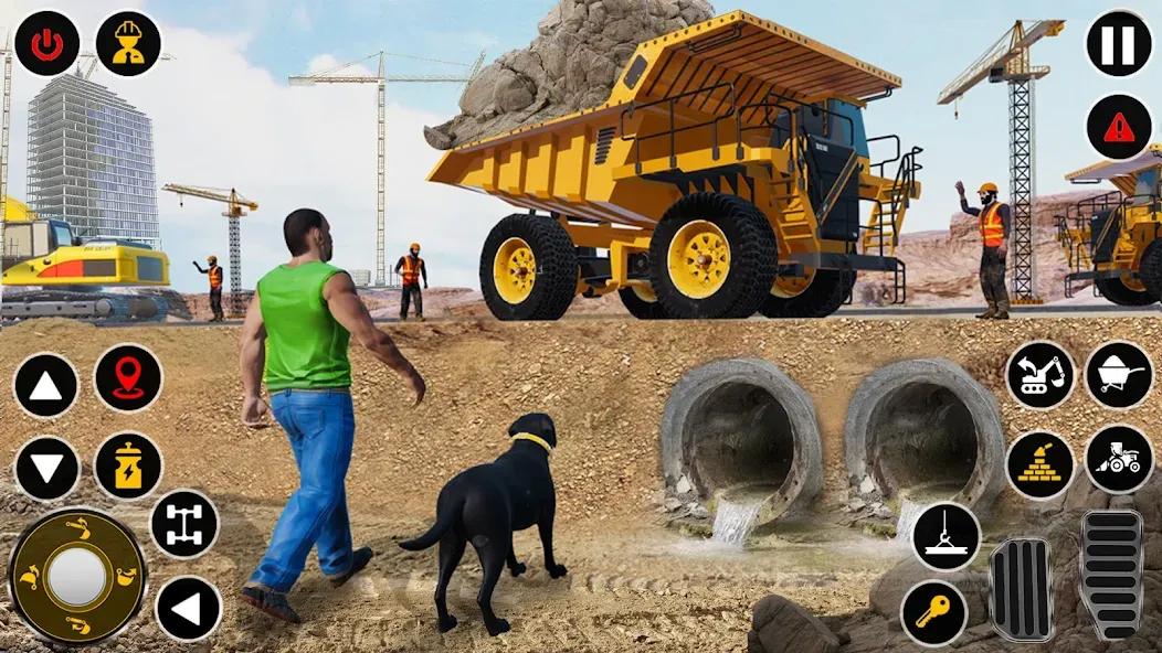 Construction Dump Truck Game (Конструкционный симулятор самосвала) [MOD: Premium/Unlocked] - Скриншот 3