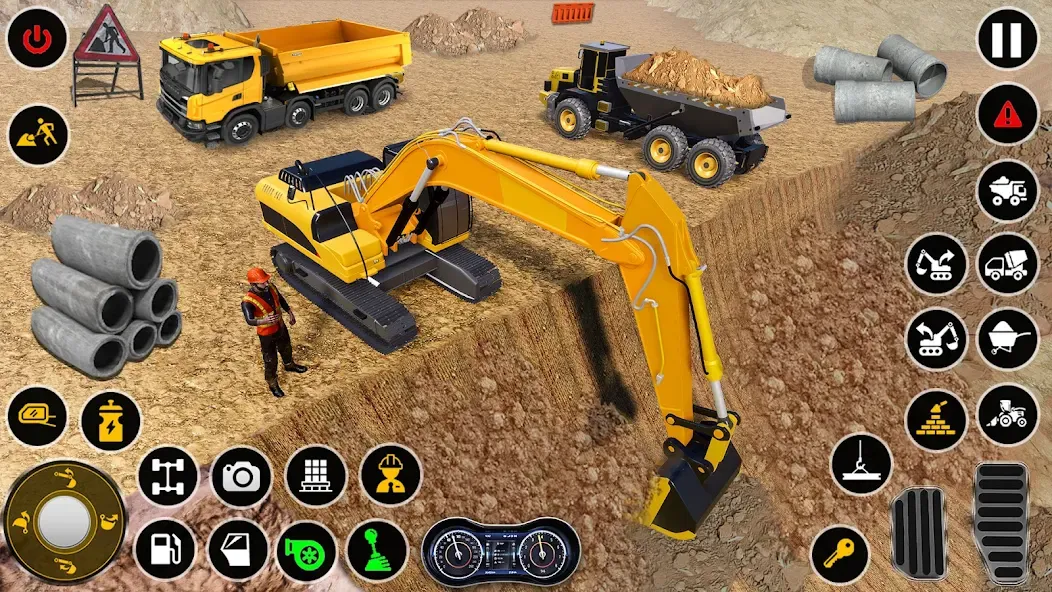 Construction Dump Truck Game (Конструкционный симулятор самосвала) [MOD: Premium/Unlocked] - Скриншот 5