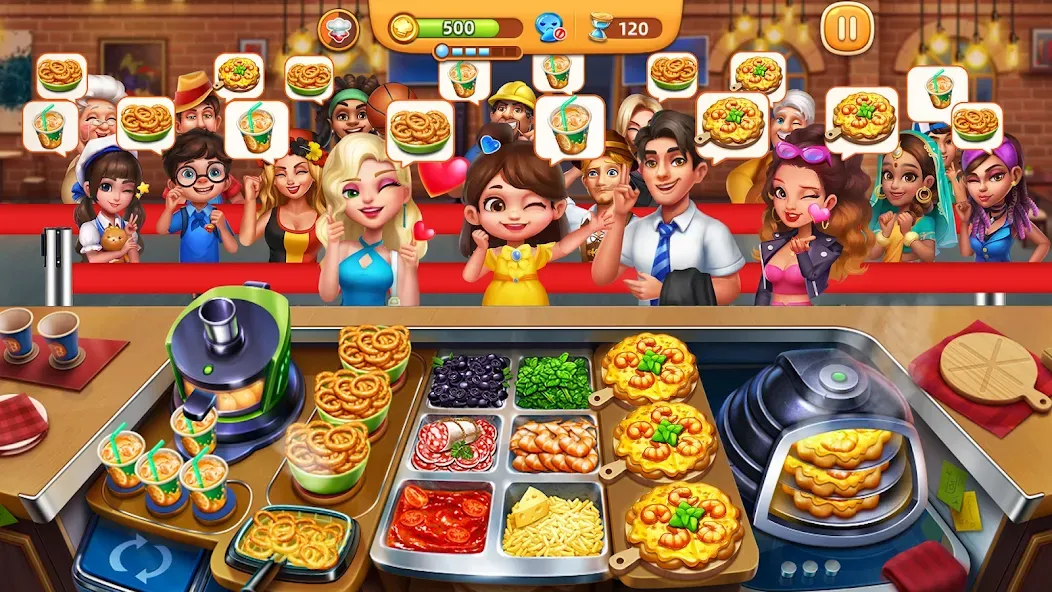 Cooking City — Cooking Games (Кукинг Сити) [MOD: Мод Меню/Взлом] - Скриншот 2