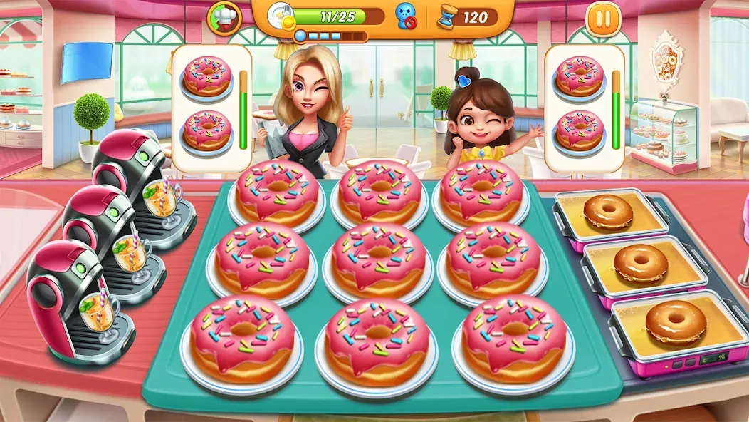 Cooking City — Cooking Games (Кукинг Сити) [MOD: Мод Меню/Взлом] - Скриншот 5