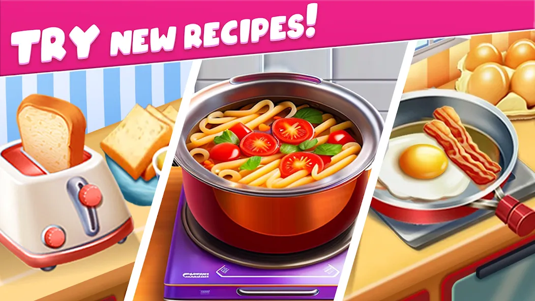 Cooking Taste Restaurant Games [MOD: Premium/Unlocked] - Скриншот 2