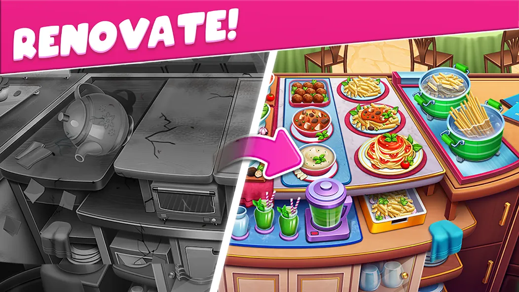 Cooking Taste Restaurant Games [MOD: Premium/Unlocked] - Скриншот 4