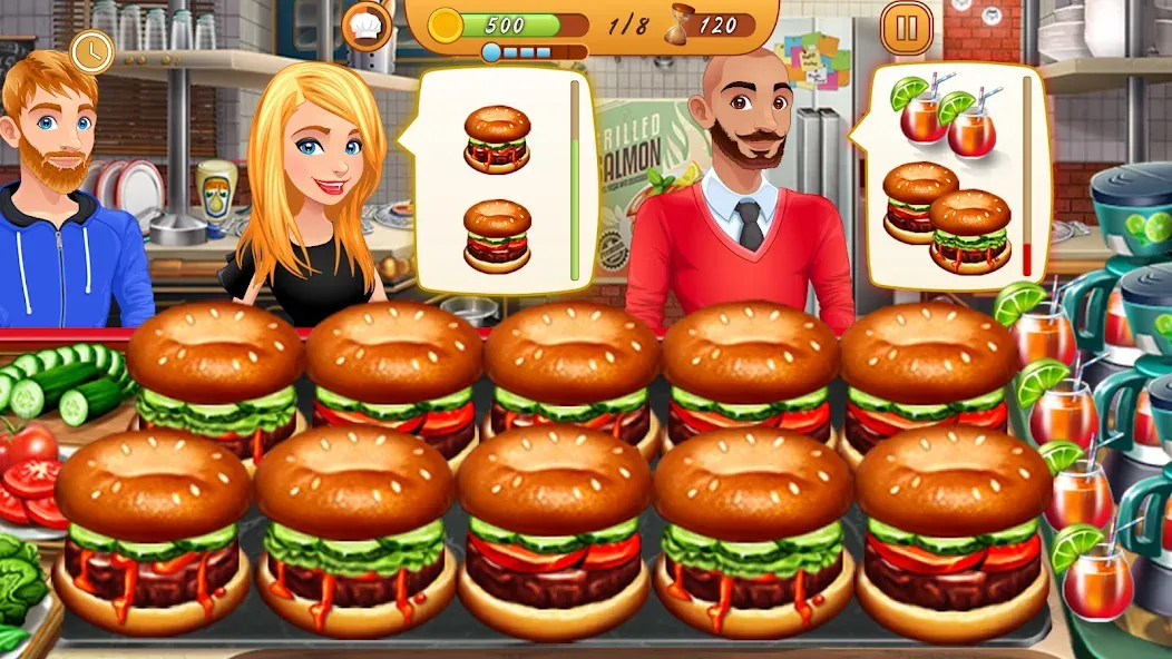Cooking Team: Restaurant Games [MOD: Все разблокировано] - Скриншот 4