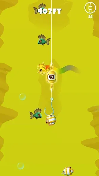Go Fishing — by Coolmath Games (Го Фишинг) [MOD: Бесконечные деньги] - Скриншот 5
