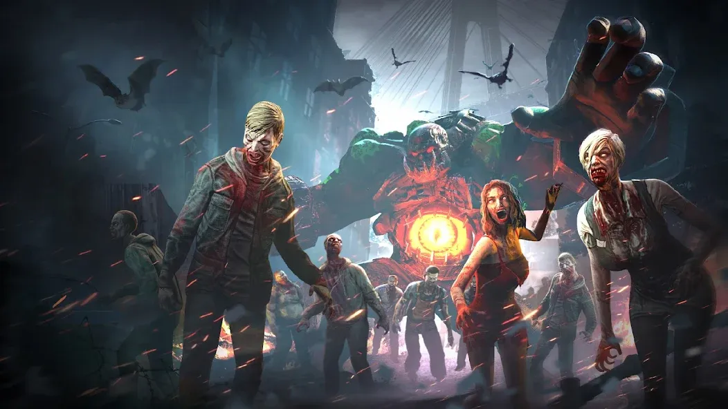 Zombie Fire 3D: Offline Game (ЗОМБИ ФАЙР 3Д) [MOD: Разблокировано] - Скриншот 2