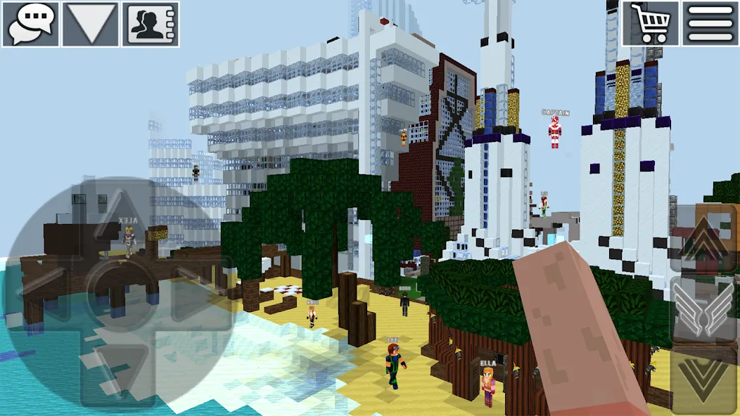 World Craft: Block Craftsman [MOD: Меню/Много денег] - Скриншот 3
