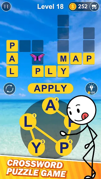 Word Connect — Word Search (Уорд Коннект) [MOD: Mega Mod/Меню] - Скриншот 3
