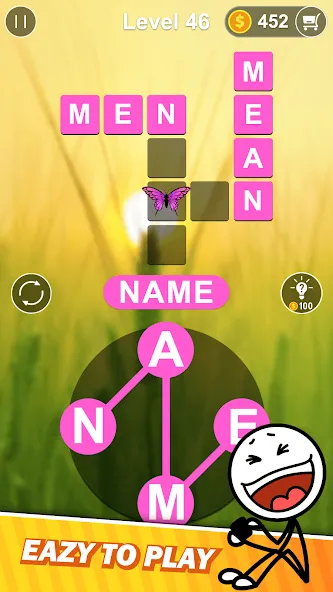 Word Connect — Word Search (Уорд Коннект) [MOD: Mega Mod/Меню] - Скриншот 4
