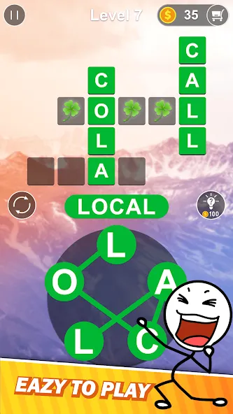 Word Connect — Word Search (Уорд Коннект) [MOD: Mega Mod/Меню] - Скриншот 5