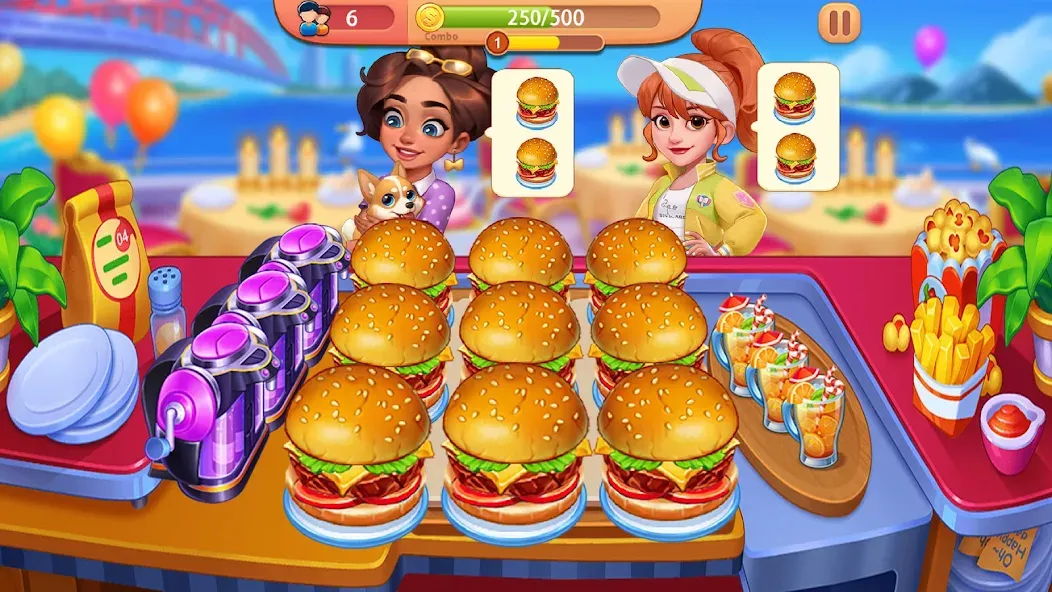 Cooking Journey: Cooking Games (Кукинг Джерни) [MOD: Mega Mod/Меню] - Скриншот 2