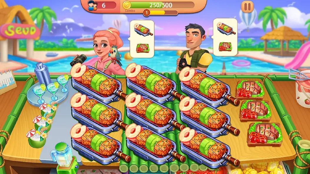 Cooking Journey: Cooking Games (Кукинг Джерни) [MOD: Mega Mod/Меню] - Скриншот 4