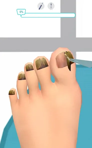 Foot Clinic — ASMR Feet Care (Фут Клиник) [MOD: Все открыто] - Скриншот 3