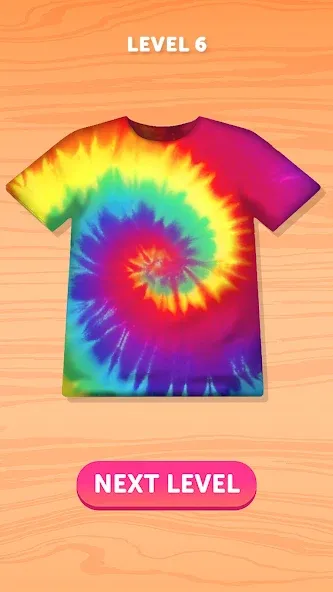 Tie Dye [MOD: Меню/Много денег] - Скриншот 2