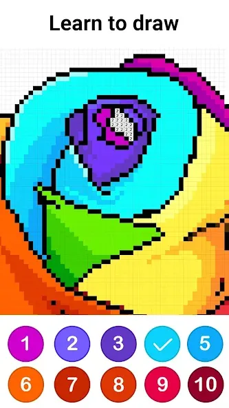 Color by Number ®: No.Draw [MOD: Mega Mod/Меню] - Скриншот 4