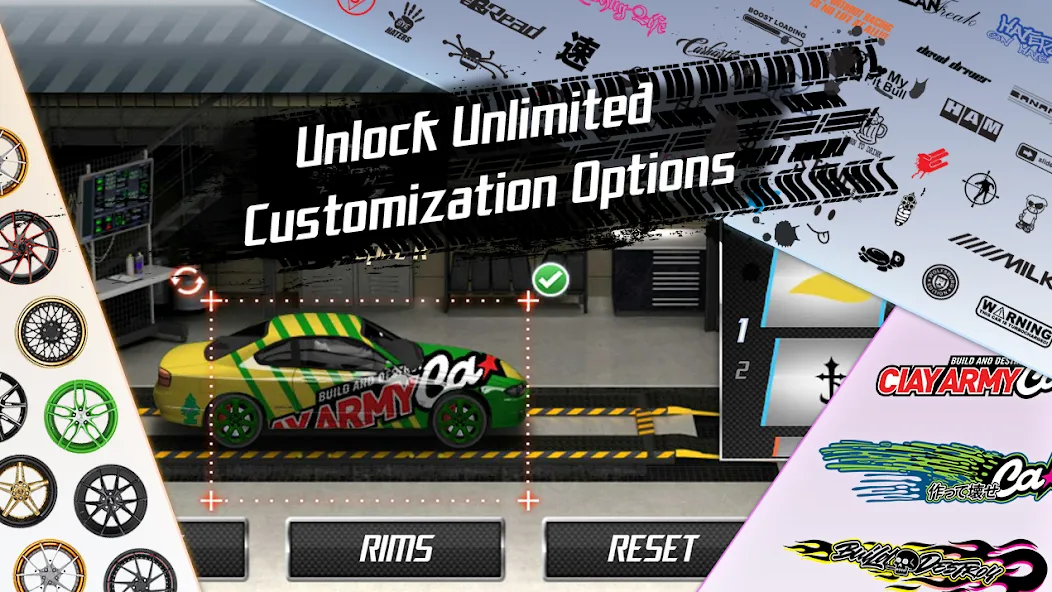 Drag Racing (Драгрейсинг) [MOD: Бесконечные деньги] - Скриншот 1