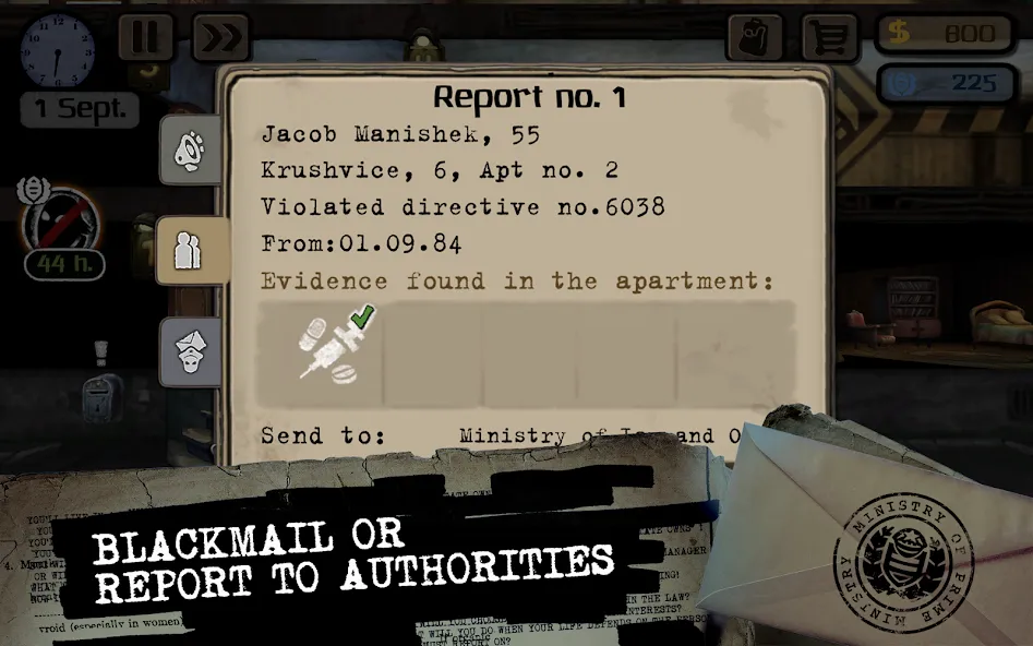 Beholder: Adventure (Бихолдер) [MOD: Меню/Много денег] - Скриншот 2