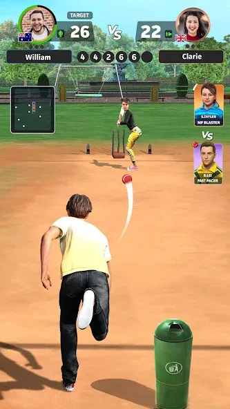 Cricket Gangsta™ Cricket Games (Крикет Гангста 11 Лига) [MOD: Меню/Много денег] - Скриншот 2