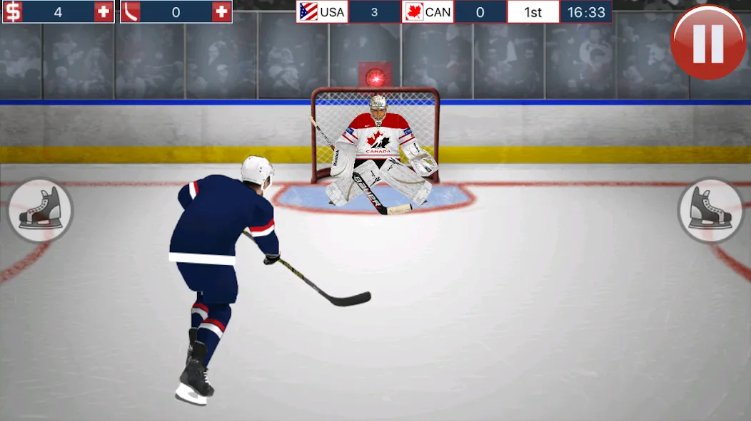 Hockey MVP (Хоккей МВП) [MOD: Mega Mod/Меню] - Скриншот 1
