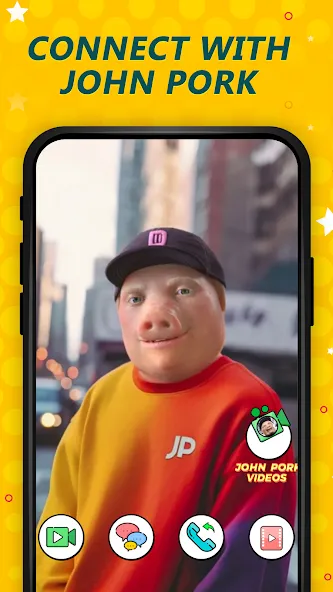 John Pork In Video Call (Джон Порк ин Видео Колл) [MOD: Меню/Много денег] - Скриншот 5