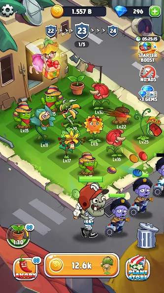 Merge Plants – Monster Defense (Мерж Плантс) [MOD: Mega Mod/Меню] - Скриншот 5