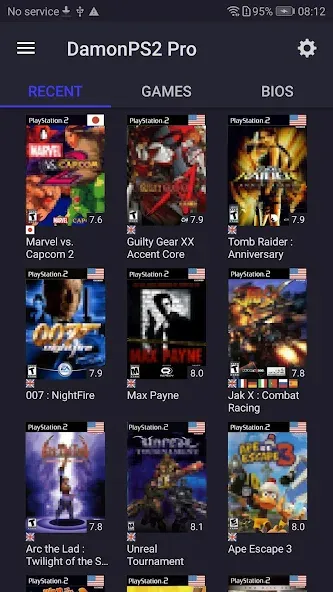 PS2 Emulator DamonPS2 PPSSPP (ДеймонПС2 64бит) [MOD: Мод Меню/Взлом] - Скриншот 1