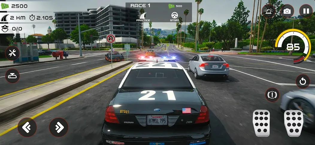 Highway Police Chase Simulator [MOD: Разблокировано] - Скриншот 4