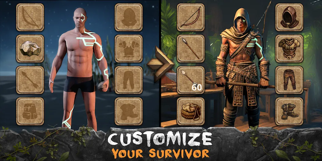 Survival Island: Survivor EVO (Сурвайвал айленд) [MOD: Меню/Много денег] - Скриншот 5
