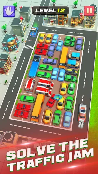 Unblock It Car Puzzle Game (Паркинг Джам Разблокировать) [MOD: Все открыто] - Скриншот 2