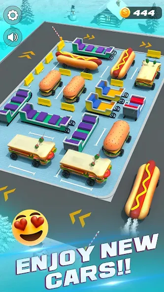 Unblock It Car Puzzle Game (Паркинг Джам Разблокировать) [MOD: Все открыто] - Скриншот 5