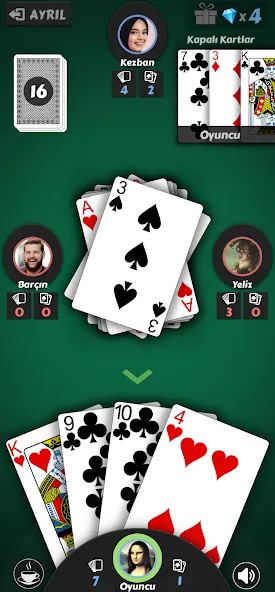 Pisti — Offline Card Games [MOD: Бесконечные деньги] - Скриншот 1