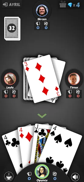 Pisti — Offline Card Games [MOD: Бесконечные деньги] - Скриншот 3