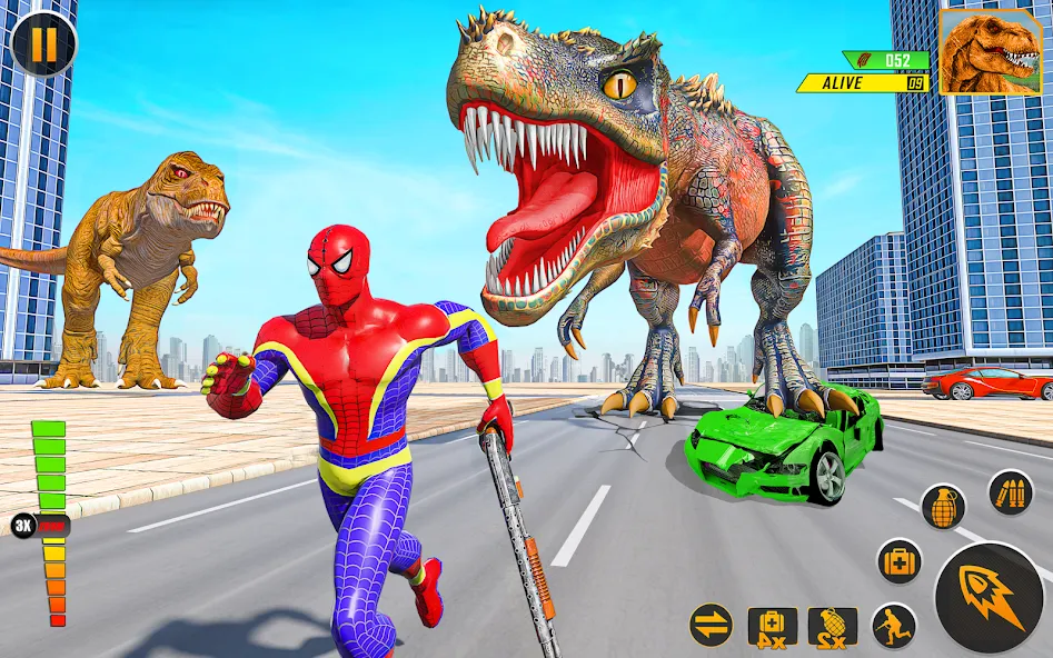 Real Dino Hunter 3D Gun Games (Уайлд Динозавр Хантер Ган Геймс) [MOD: Все разблокировано] - Скриншот 5
