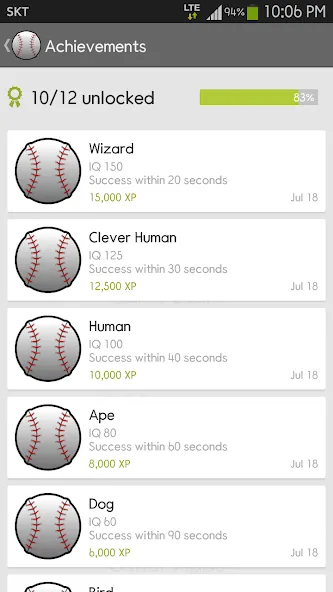 IQ Baseball — Number Puzzle (АйКью Бейсбол) [MOD: Mega Mod/Меню] - Скриншот 5