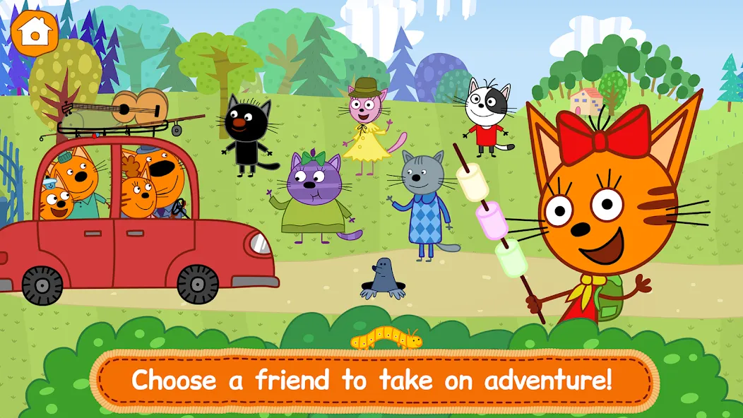 Kid-E-Cats: Kitty Cat Games! [MOD: Mega Mod/Меню] - Скриншот 1