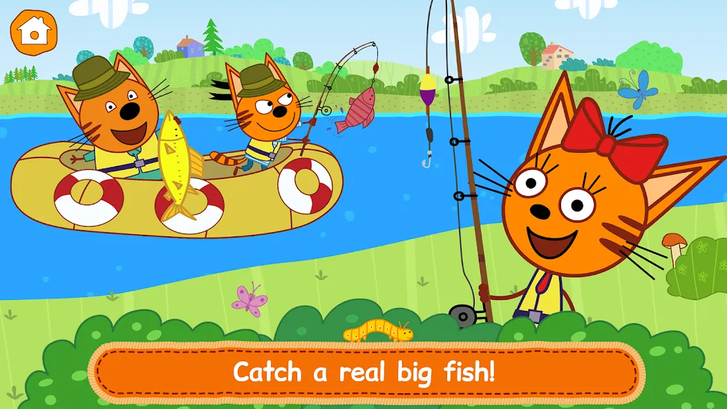 Kid-E-Cats: Kitty Cat Games! [MOD: Mega Mod/Меню] - Скриншот 3