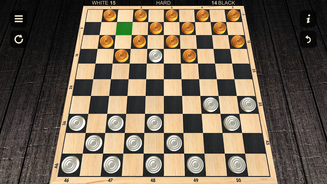 Checkers — Two player [MOD: Разблокировано] - Скриншот 2