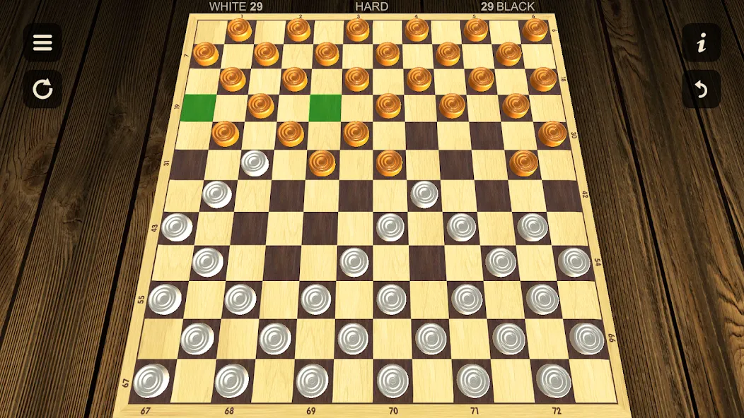 Checkers — Two player [MOD: Разблокировано] - Скриншот 3