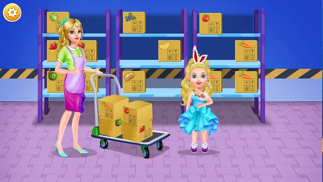 Mall Shopping with Diana (Молл Шоппинг с Дианой) [MOD: Бесконечные деньги] - Скриншот 4