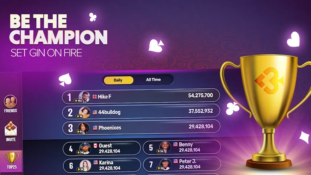 Gin Rummy Extra — Online Rummy (Джин Рамми Экстра) [MOD: Разблокировано] - Скриншот 5