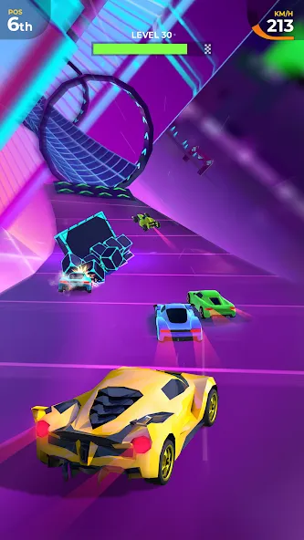 Car Race 3D: Car Racing (Гонки на машинах 3D) [MOD: Mega Mod/Меню] - Скриншот 3