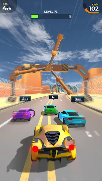 Car Race 3D: Car Racing (Гонки на машинах 3D) [MOD: Mega Mod/Меню] - Скриншот 4