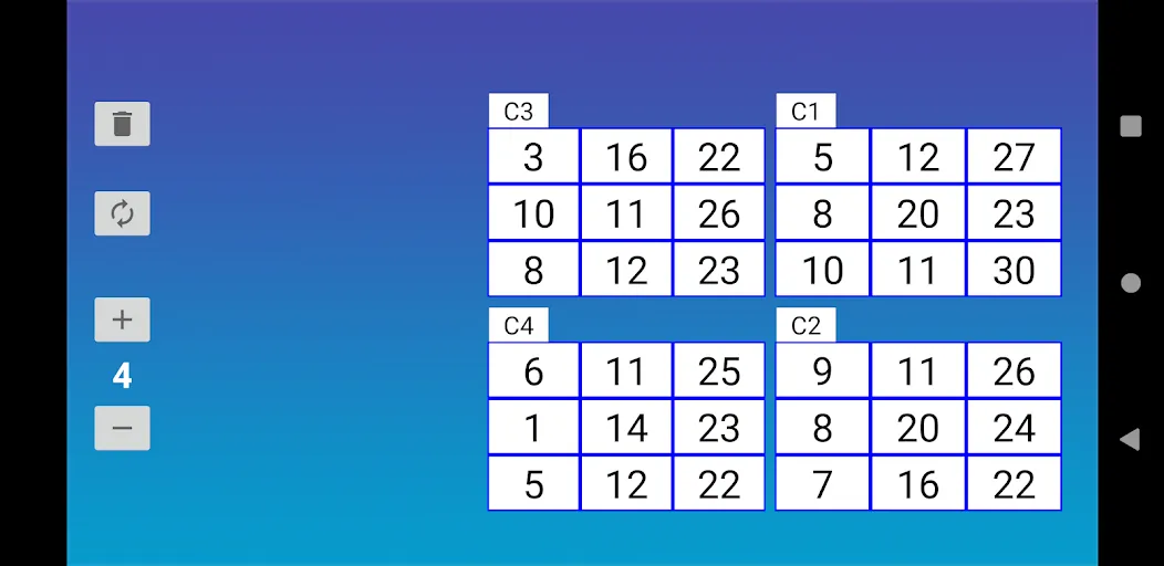 Bingo RS Cards (Бинго РС Карты) [MOD: Все разблокировано] - Скриншот 4